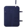 Generic Hair Iron Pouch Heat Resistant Case Organizer Holder with Thick Felt Material for Safe Tabletop Use and Storage Suitable for Home use Salon Travel, Navy Blue, Felt Hangable