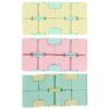 Generic Infinite Cube Decompression Toy Set 3pcs - Plastic Cube for Fun Stress Relief and Improved Concentration for Adults and Kids