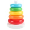 Genérico Stacking Rings - Toy, Educational Tower Early Learning | Stacker Toys for Children Home, Construction, Small Development, Coordination -Hand, Sorting Colors,