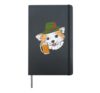 German Chihuahua Bavarian Oktoberfest Chiwawa Dog Men Women Hardcover Journal, Black