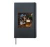 German Shorthaired Pointer Drinking Beer Funny Dog Meme Hardcover Journal, Black