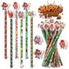 Gersoniel 72 Pcs Football Pencils 36 Football Pencil 36 Giant Eraser Stationary Set for Kid Classroom Reward Students Gift Party Favors Goodie Stuffer School Teacher
