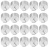 GETAJGHSD 20pcs G Double Hooked Calibration Weights for Lab and School Use, Iron Material with Precision Calibration and Secure Weight Placement, for General Science Experiments