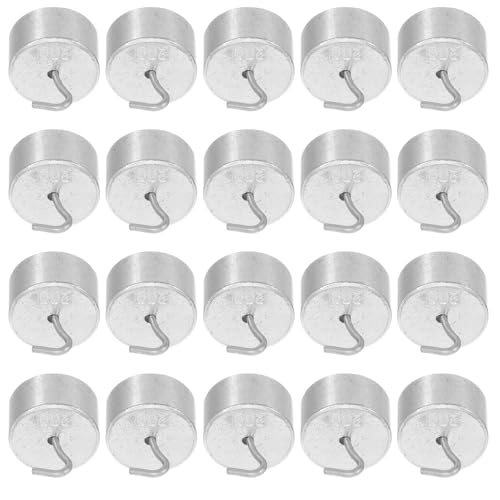 GETAJGHSD 20pcs G Double Hooked Calibration Weights for Lab and School Use, Iron Material with Precision Calibration and Secure Weight Placement, for General Science Experiments