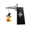 Ghost Bookshelf Lantern – Library Mini Bookshelf Lamp，#D