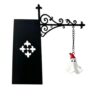 Ghost Bookshelf Lantern, Mini Hanging Lantern for Bookshelf