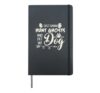 Ghost Hunting Dog Lover Paranormal Investigator Humor Hardcover Journal, Black