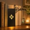Ghost Library Lantern-Decorative Bookshelf with Hanging Bracket ﻿
