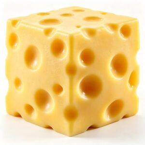 Giant 4.5 Inch Cheese Squishy Toy,Extra Large Soft Tofu Texture Stress Relief Fidget Toy, Squeeze Toy for Adults Anxiety Relief