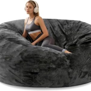 Giant Bean Bag Chair 7FT XXXL Cover Only for Adults