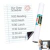 Giant Magnetic Lined Paper Whiteboard 28”x22” for Classroom Organization,Teacher Supplies, Reusable Dry Erase Notebook Board,Elementary School Back to School Essentials,Homeschool Writing Chart