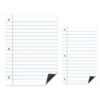 Giant Magnetic Lined Paper Whiteboard, Magnetic Notebook Lined Paper for Classroom Whiteboard Reusable Chart Dry Erase Papers for Teacher 22" X 28"/16" X 24" for Teaching, Writing Practice