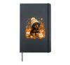 Gifts Cute Autumn Wiener Dog Thanksgiving Dachshund Fall Hardcover Journal, Black