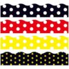 Gilprop 80 Pcs 91.8 ft Cartoon Mouse Classroom Bulletin Board Borders Bulletin Board Trim Self Adhesive Scalloped Borders Decorations Stickers for Office School Blackboard Chalkboard Desk