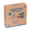 GIOTTO Patplume Soft Modelling Clay, 12 Assorted Colours, 20g, Vegetable Based Formula, Super Washable, For Children, Parties and Schools