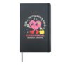 Girls Just Wanna Have Fundamental Human Rights Equality Day Hardcover Journal, Black