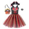 Girls Pirate Costume Halloween Stage Shows Dress Up Outfit