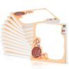 gisgfim 12 Packs Lab Week Science Sticky Notes Self Stick Science Lab Sticky Notes Appreciation Gifts Funny Microorganism Memo Pad Back to School Office Week Party Teacher Supplies (Microbiology)