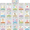 gisgfim 21Pcs Reading Strategies Posters Decor for Classroom Composition Reading Comprehension Bulletin Board Literacy Read Skills English Posters for Elementary Middle High School Library Teacher Supplies