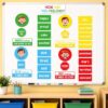 gisgfim 29 PCS Social Emotional Learning Emotion Check-in Cardstock Magnet Set, Feelings Chart and Emotion Cards, Coping Skills Emotions Chart for Classroom, Daycare, Home, Back to School