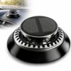 GJRGEG1Y Solar Powered Car Air Freshener for Cupra Tavascan, Auto Rotating Solid Fragrance Diffuser, Dashboard Aroma Ornament, No Charging Needed, Black