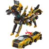 Gkiozu Magnetic Dinosaur Car Toy, 2-in-1 Crash Transform for Kids 3+