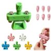 Glass Bead Nail Magnetic Tool,360° Rotating Gyro-Style Dual Magnet Spinner，Green