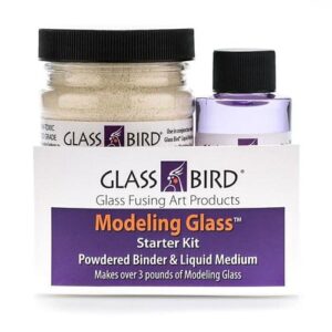 Glass Bird Modeling Glass Frit Sculpting Starter Kit