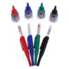 GLEAVI 8pcs Oil-based Carpenter Marking Pen with Elongated Tip and Sealed Ink Bin, Quick-dry Permanent Marker for Woodworking and Tile, Continuous Marking and Consistent Color on Wall