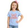 GLIGLITTR First Day of School Shirt Girls Pre-K Kindergarten 1st 2nd 3rd Grade T-Shirt Toddler Kid Back to School Outfit Top (Blue-1st, 7Y)