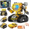 Glikid 5-in-1 STEM Robot Building Kit, APP & Remote Control Robotics Kit