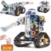 Glikid STEM RC Robot Building Kit - 3 in 1 APP & Remote Control Robotics for Kids Ages 8-12, DIY Educational Toy Programming & Science Project Kit, Birthday Gifts for Boys Girls