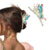 GLIMM Hair Claw Clips Thick Long Jaw Clips Barrettes Hair Accessories Perfect Fashion Jaw Claw Hair Styling for Women and Girls