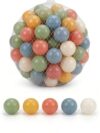 Glispaire 500pk Crush-Proof Multi Color Balls for Playpen & Ball Pit