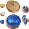 Glitter Dumplings Squishy,2026 New Dumplings Squishy Mystery Box,Bao Bun Squeeze Toys,Holiday & Birthday Gifts（Blue）