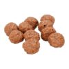 GLOGLOW 10PCS Lifelike Fake Meatball Prop Simulation Food Teaching Tool