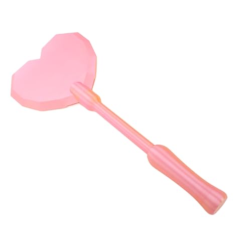 GLOGLOW Credit Card Wand Holder, 14 Inch Heart Shape Tap to Pay Stick, 3D Printed PLA Payment Accessory, Fun Contactless Payment Prop for Teens and Young Adults Learning Finance (Pink Gold)