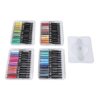 GLOGLOW Direct Liquid Watercolor Acrylic Marker Set 48 Colors Paint Pen for Rock Ceramic Glass Wood Fabric Stone Metal Canvas