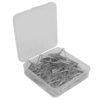 GLOGLOW Item Title: Paperclip Bookmarks 100 Pcs Triangular Metal, Silver No Rust Smooth Edge Clips for Books Scrapbooks, Secure Page Marker, Planner Wedding Photo Organizer