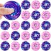 GLOMAXLY 24 Pcs Kpop Theme Fidget Spinners Bulk, Mini Lightning Pattern Sensory Toys for Kids Birthday Party Goodie Bag Stuffers, Classroom Student Rewards and Carnival Small Game Prizes