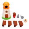 Glomora Water Sprinkler for Kids Outdoor Play Rotating Windmill Water Sprayer Toy for Backyard Garden