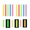 Glow in The Dark Hot Glue Sticks, NEX&CO 60 Pack Luminous Colored Mini Sticks Red Blue Green Yellow Color for Glue Gun - 4" Long x .27" Diameter, for Crafting, Halloween Christmas Decoration, DIY