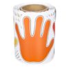 GLSTOY Colorful Handprint Bulletin Board Borders 32.8ft Roll Self-Adhesive Paper Sticker for Classroom Chalkboard Notice Display with Easy Removal and Fade-Resistant Coated Paper