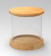 Gnjoyxuan Laundry Pods Container, Acrylic Laundry Pods Holder Dishwasher Pods Container for Laundry Room Organization Containers Essentials with Bamboo Lid & Labels Signs