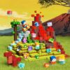 GobiDex 126PCS Magnetic Blocks Playset, Build Dinosaur MagWonder with Building Pretend Play Toys, STEM Montessori Travel Gift for Kids