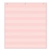 Godery Pink 7 Pocket Chart for Classroom (28" x 28")(Pink)