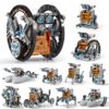 GOGIHCCH STEM Toys for Ages 8-13, Solar Powered Kits Toys Robotics for Kids Ages 8-12, Educational Building Science Experiment Kit, Boys Gifts for Kids 8 9 10 11 12 13 Years Learning Projects (Gray)