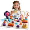 Gohero Circuits Science Kit，76 STEM Projects,Science Experiments for Kids with Fan, RGB Lights,Learning & Education toysKids Circuit Board for Kids(586 Projects+)