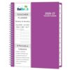 GoiUnlt Teacher Planner 2026-2027, AUG. 2026 – JUL. 2027, Lesson Planner 2026-2027 Academic Year, with Tabs, Thick Paper, 2-Sided Pocket, 8’’ x 10’’ Daily Weekly and Monthly Calendar with 8 Periods