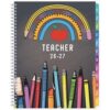 GoiUnlt Teacher Planner 2026-2027, JUL. 2026 – JUN. 2027, Lesson Planner 2026-2027 Academic Year, with Tabs, Thick Paper, 2-Sided Pocket, 8.6″ x 11″ Daily Weekly and Monthly Calendar with 8 Periods